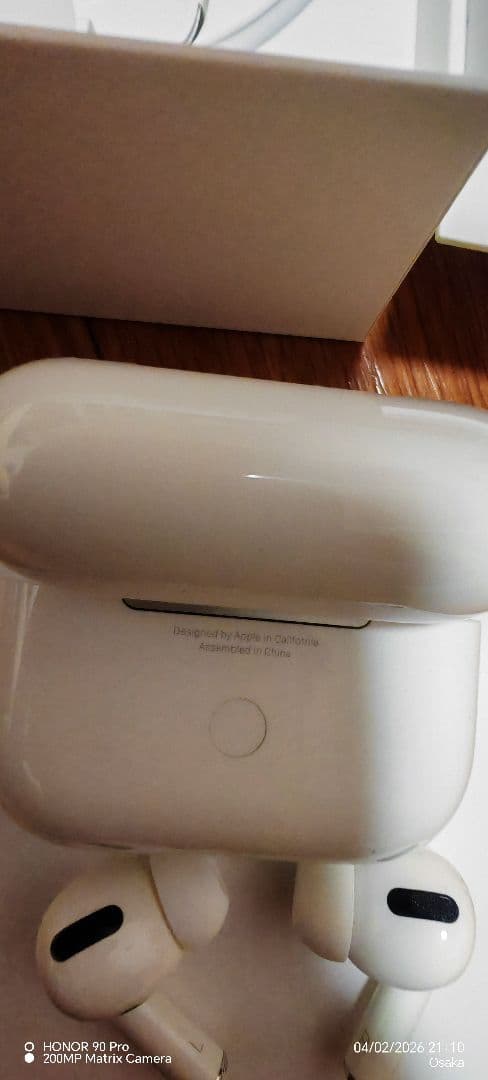 AirPods 本体 ホワイト完璧なプロセス