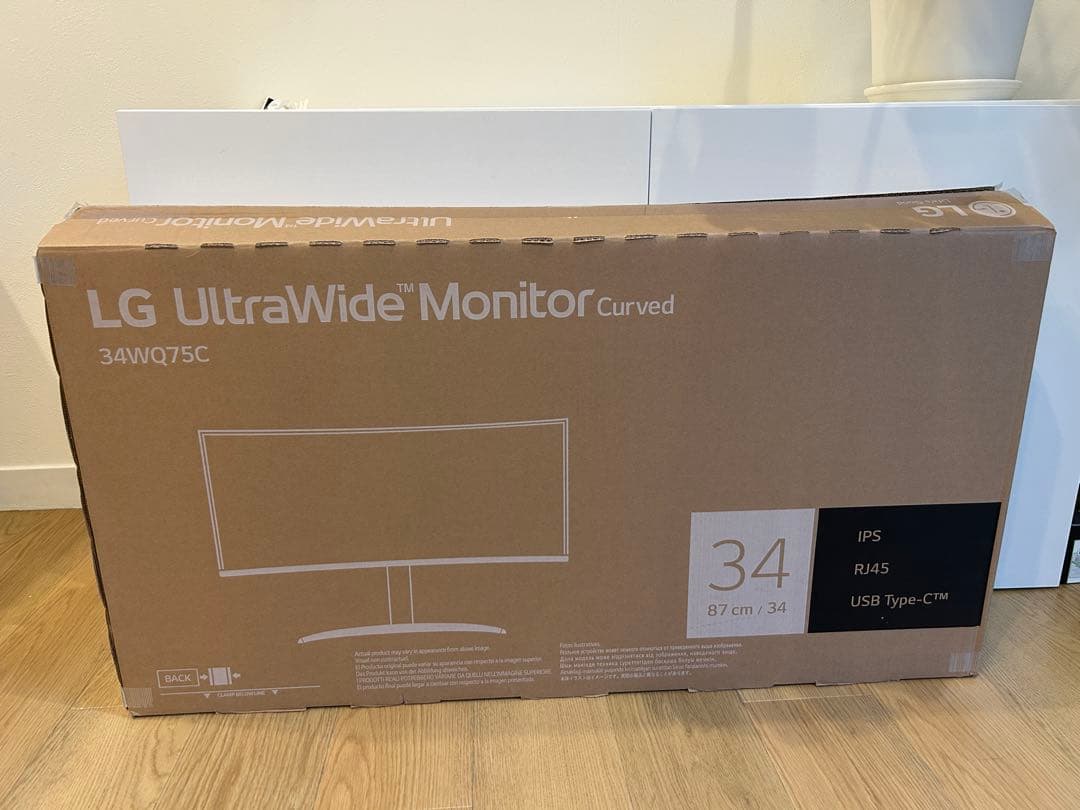 LGモニター ディスプレイ 34WQ75C-B 34インチ/ウルトラワイド