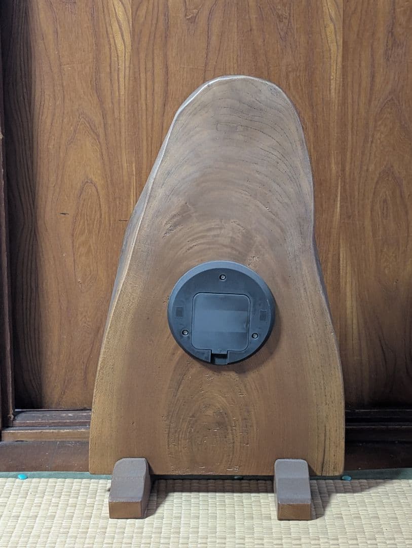 CITIZEN 木製置時計 RYSTRON