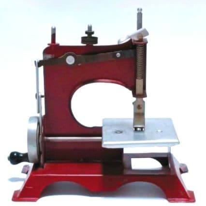 ビンテージ トイミシン リトルマザー 赤 LITTLE MOTHER スチール製