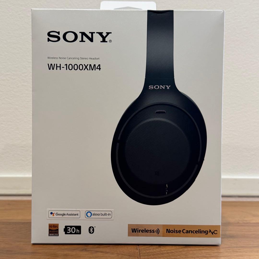 SONY WH-1000XM4 ブラック ワイヤレスヘッドホン 美品