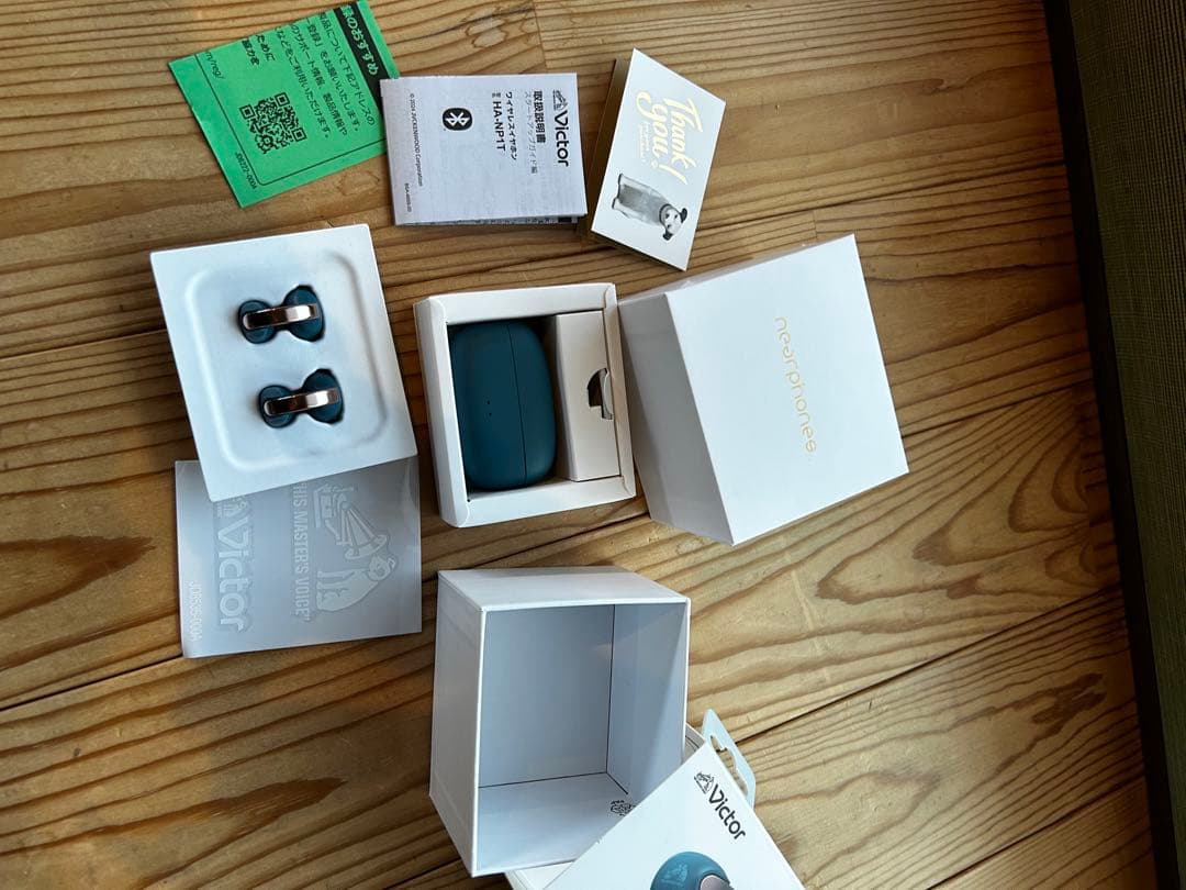 Victor nearphones HA-NP1T ワイヤレスイヤホン