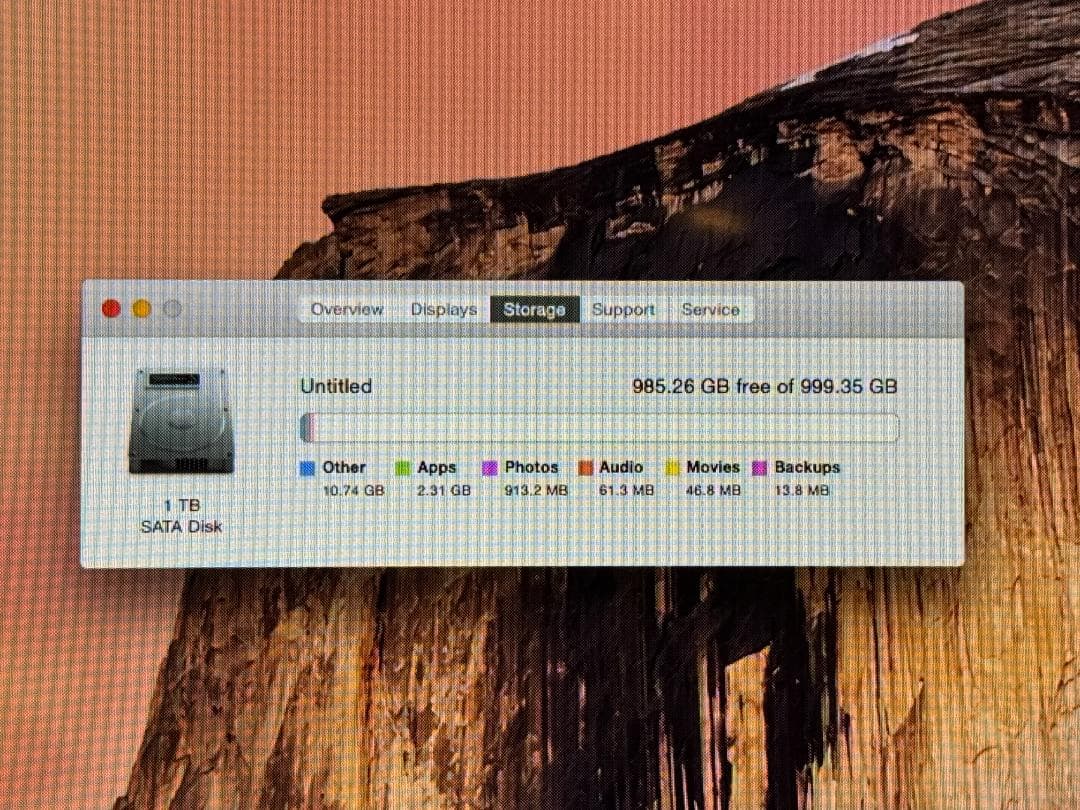 Macデスクトップ Apple Mac Mini Late 2014 i5/8GB/1TB