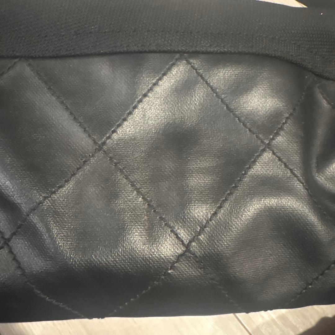 格安正規品新宿伊勢丹購入CHANEL パリビアリッツ　ハンドバッグ　黒