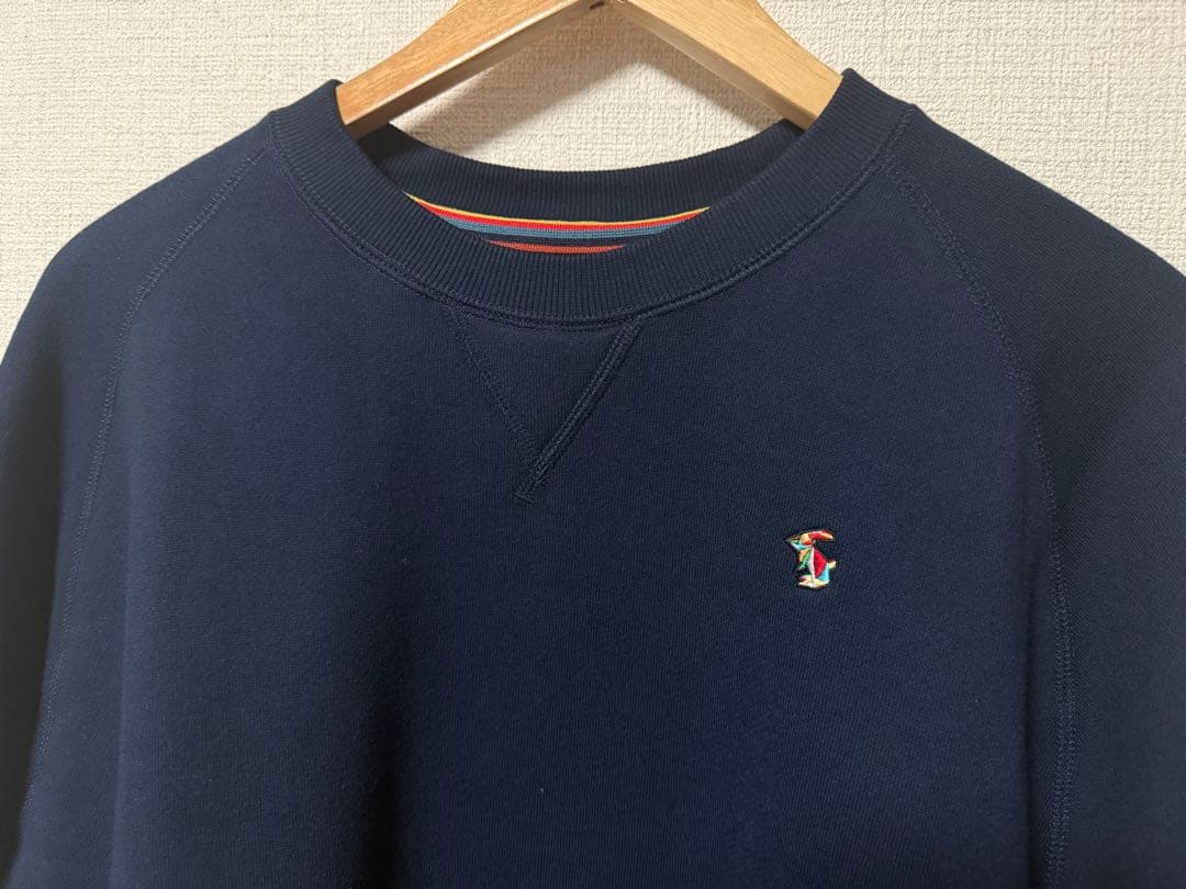 値下げ　新品タグ付Paul Smith ネイビー トレーナー Lサイズ