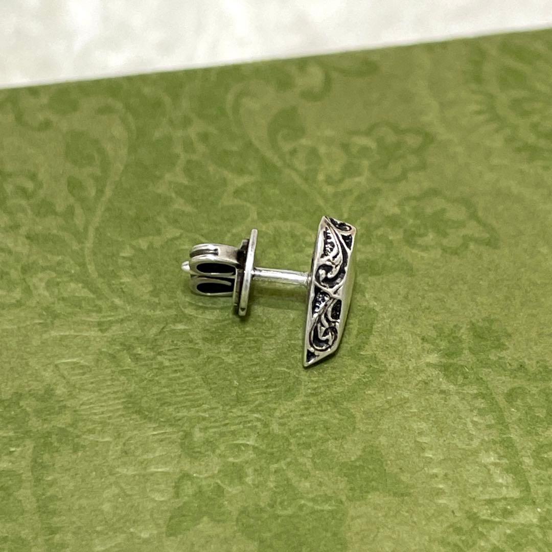 【極美品】グッチ　ハートピアス片耳　アラベスク　メンズ/レディース