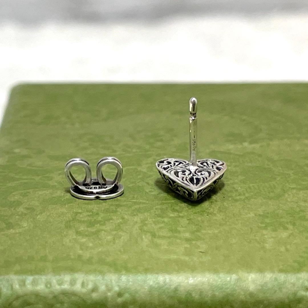 【極美品】グッチ　ハートピアス片耳　アラベスク　メンズ/レディース