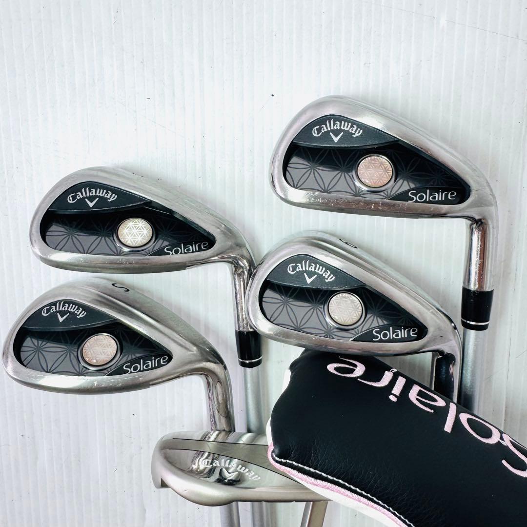 【美品】現行　最新モデル　キャロウェイ　ソレイユ　レディース　ゴルフクラブセット