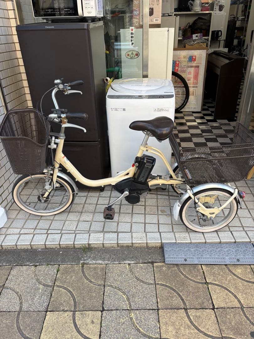 美品　ヤマハ 電動アシスト三輪車 PASワゴン PA16W