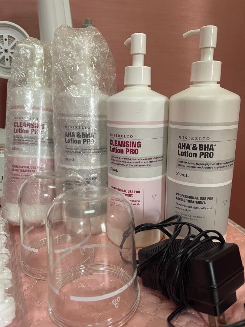 MISIRELTO ハイドロスプラッシュ美顔器／新品ローション2本付！／即導入可