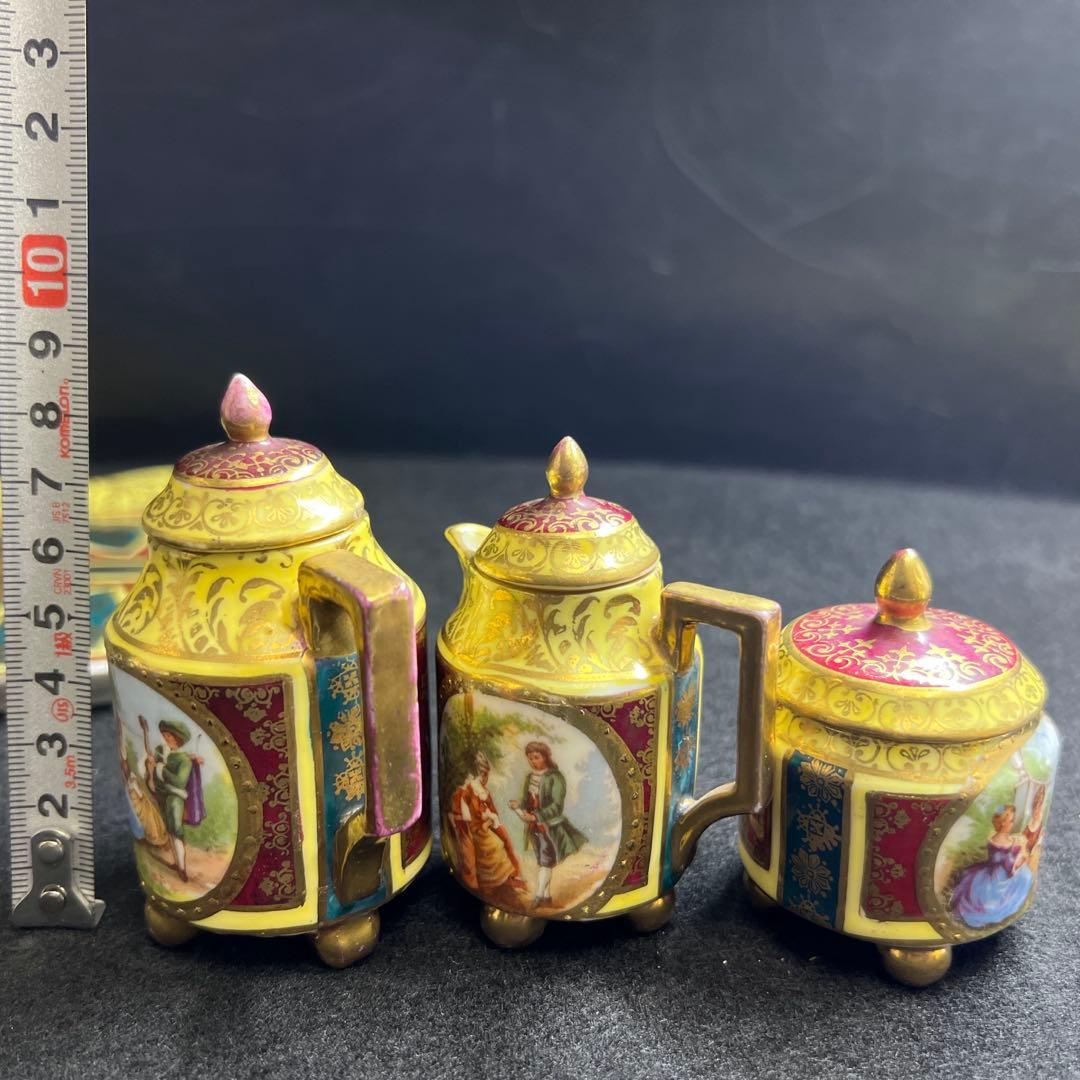 専用アンティーク　オーストリア　カップ&ソーサーセット　東Y7-1126①