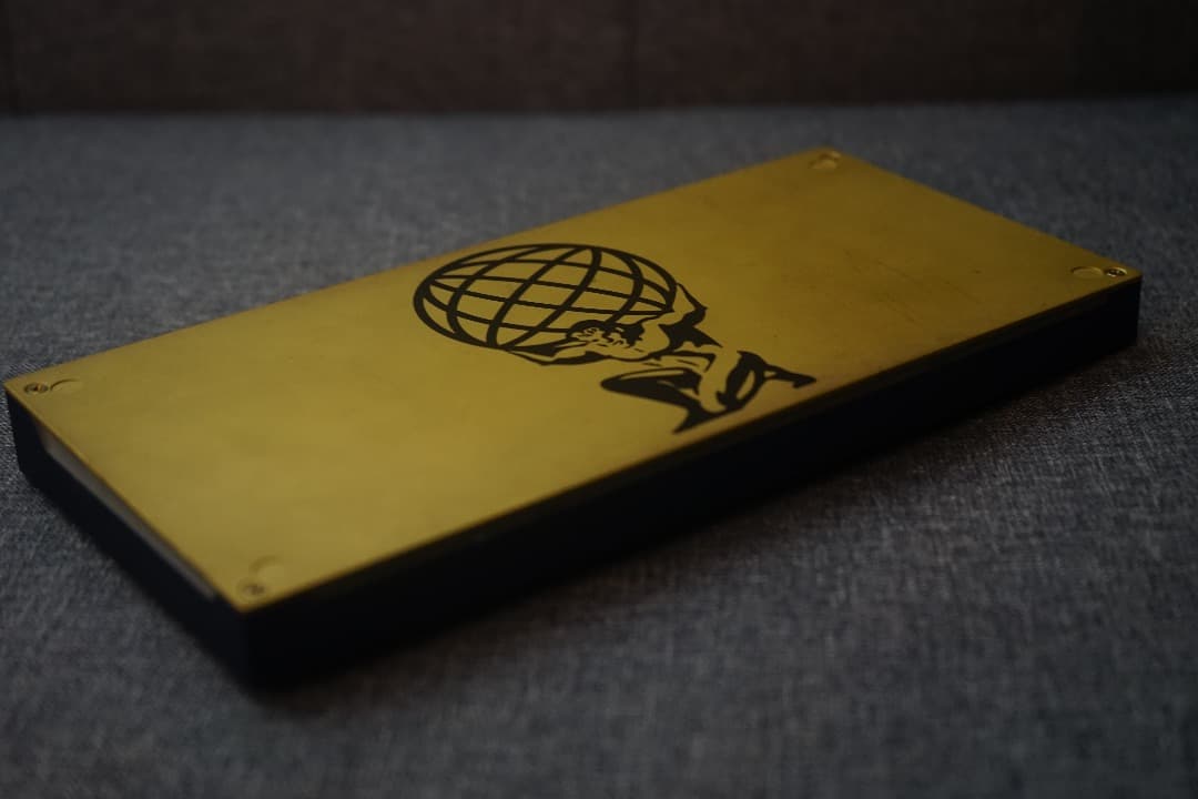 【GB品】自作キーボード Atlas ＋ GMK Dots セット（オーソリニア