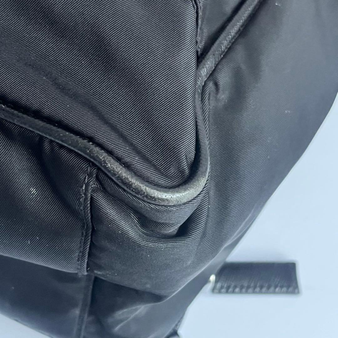 ✨️極美品✨️ PRADA ビジネスバッグ　ハンドバッグ　ナイロン　レザー　黒