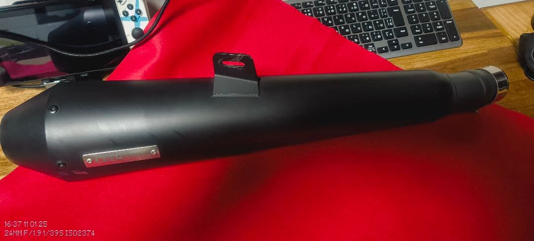 凹み無し！レブル MC49オーバーレーシング SSメガホンマフラー スリップオン