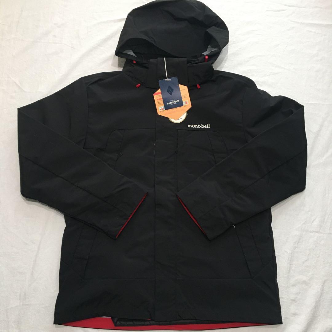 モンベル 衣類 メンズ ジャケット 105(XL) ブラック mont-bell