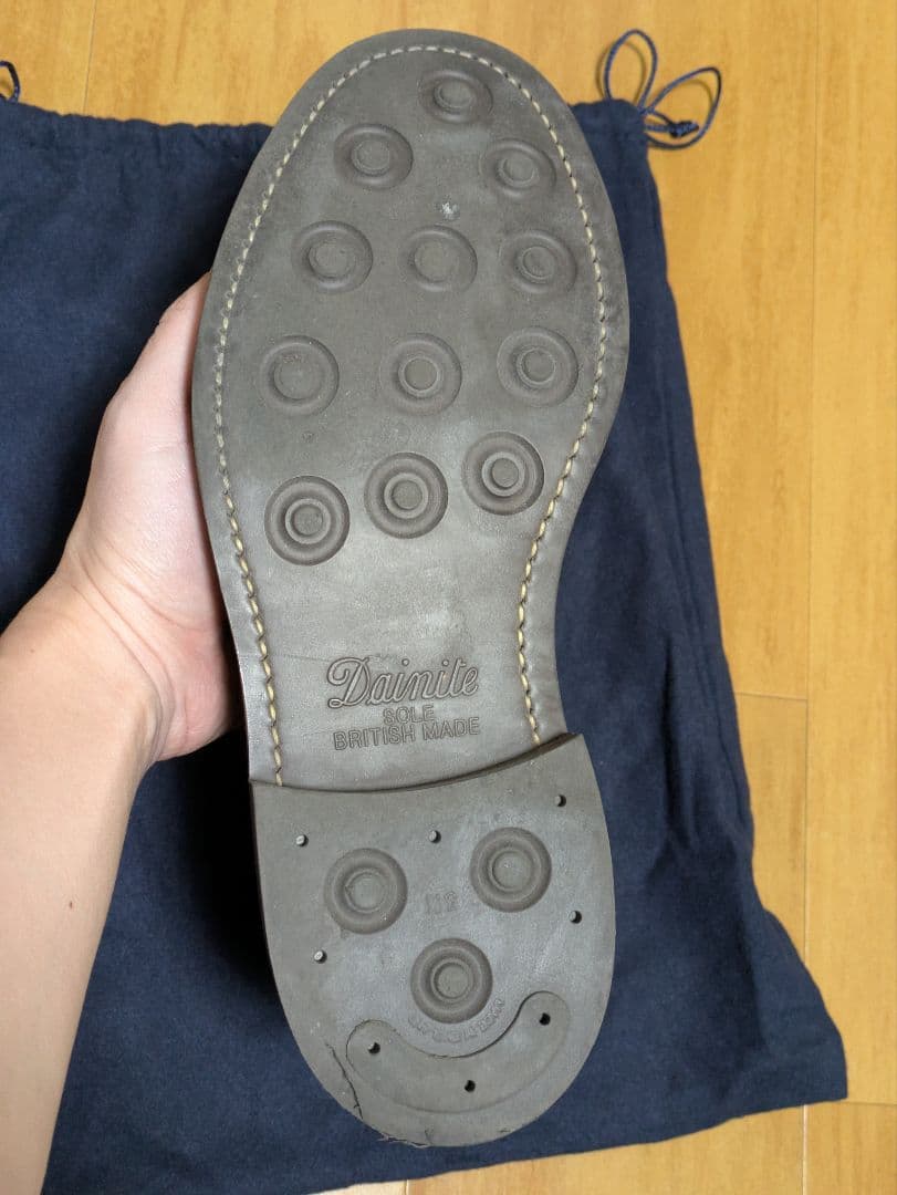 【Tricker’s】Burford レースアップブーツ UK8