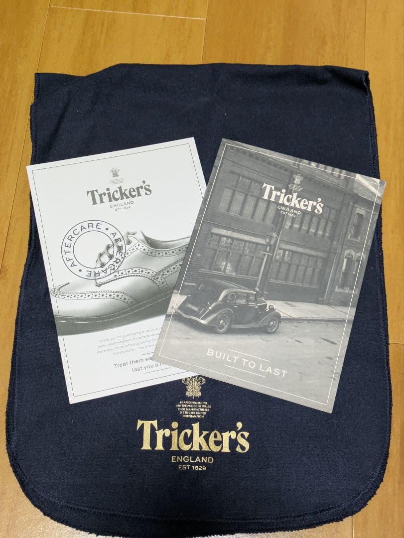 【Tricker’s】Burford レースアップブーツ UK8