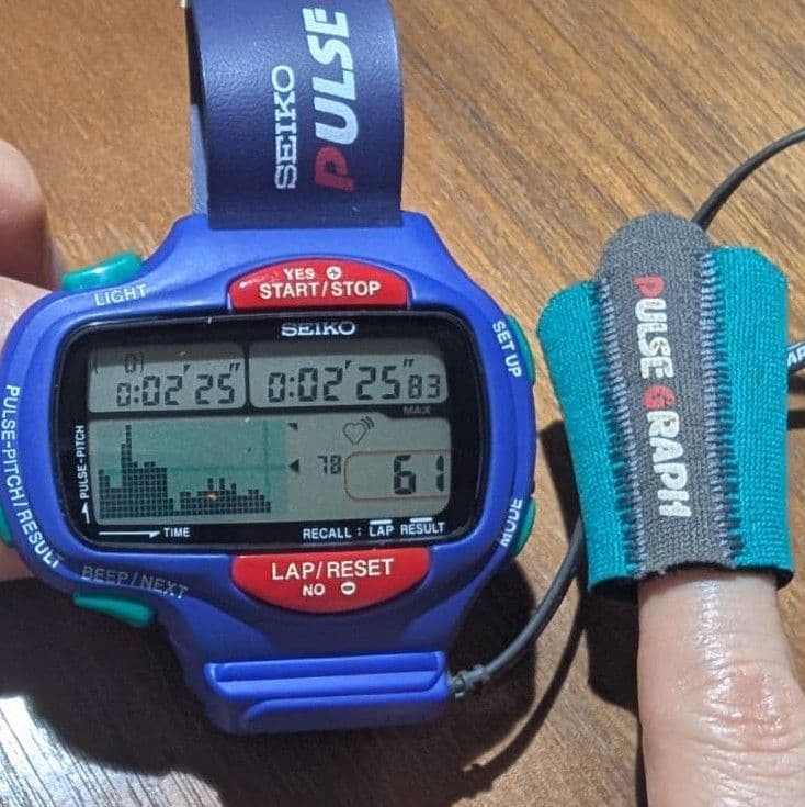 SEIKO PULSE GRAPH（セイコー パルスグラフ)心拍腕時計