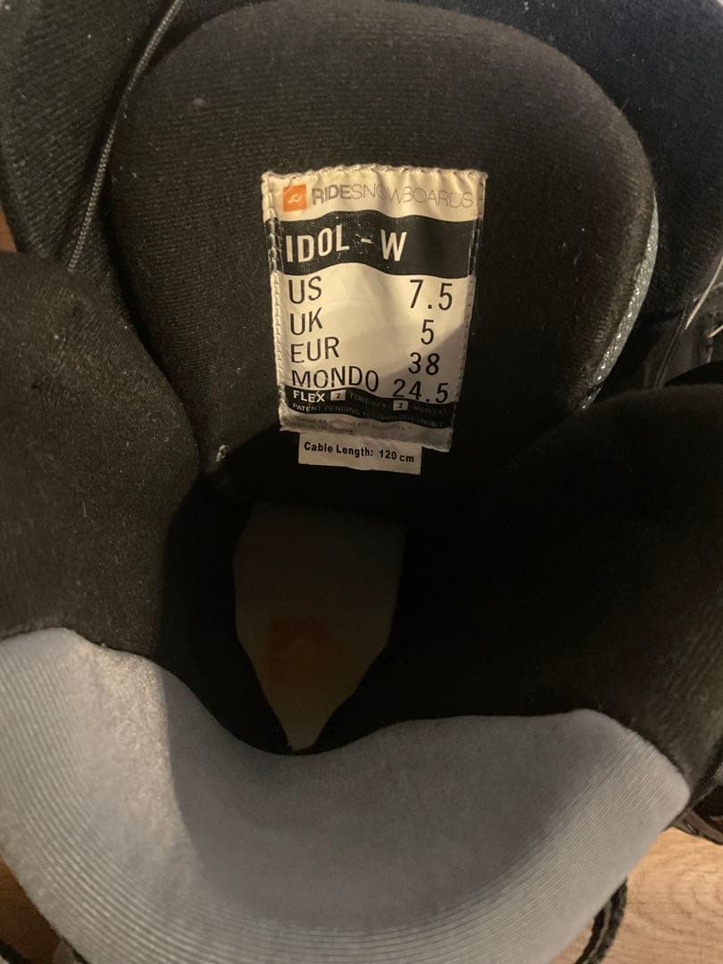 RIDE ライド　IDOL W スノーボードブーツ　BOA 24.5cm