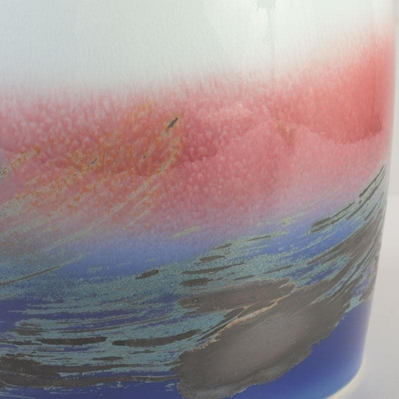 有田焼　前田泰昭作　彩韻　壷　共箱　C　9864A