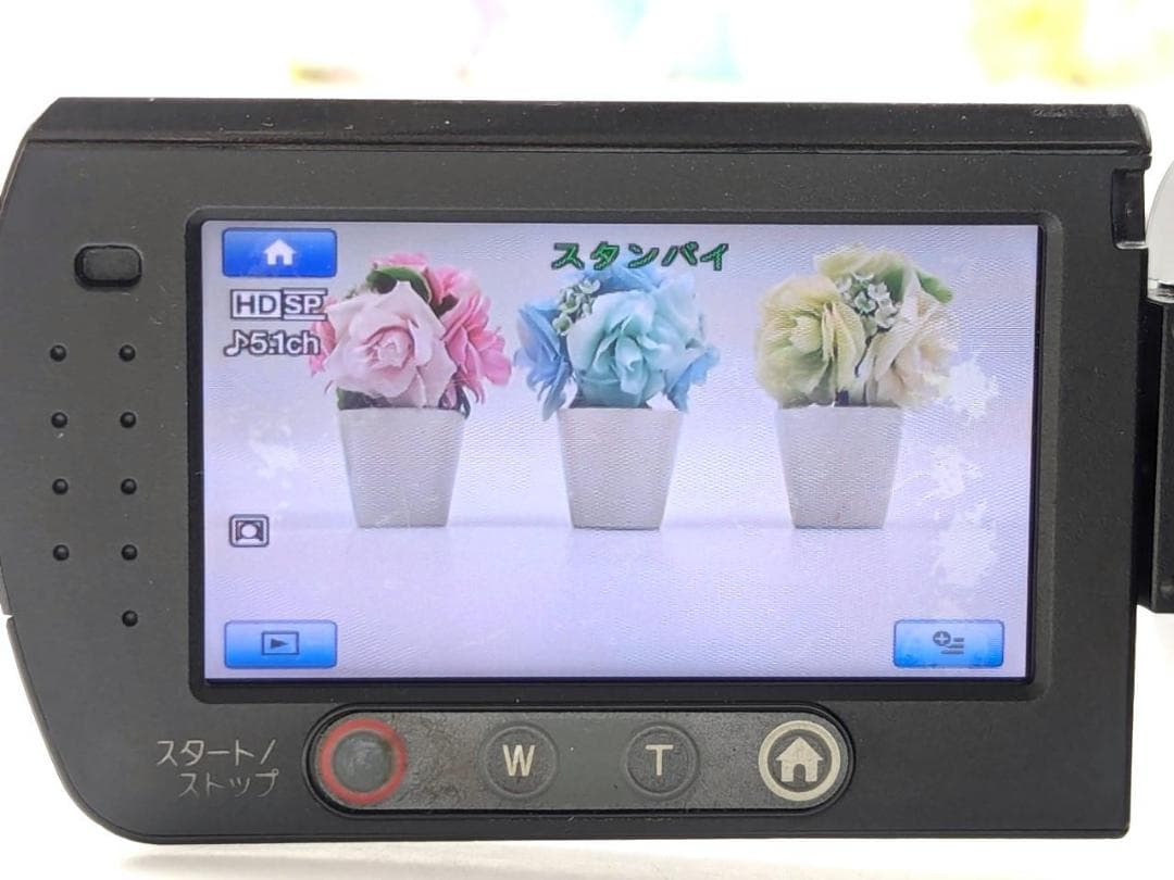 フルハイビジョン録画可能！SONY ビデオカメラ HDR-SR8