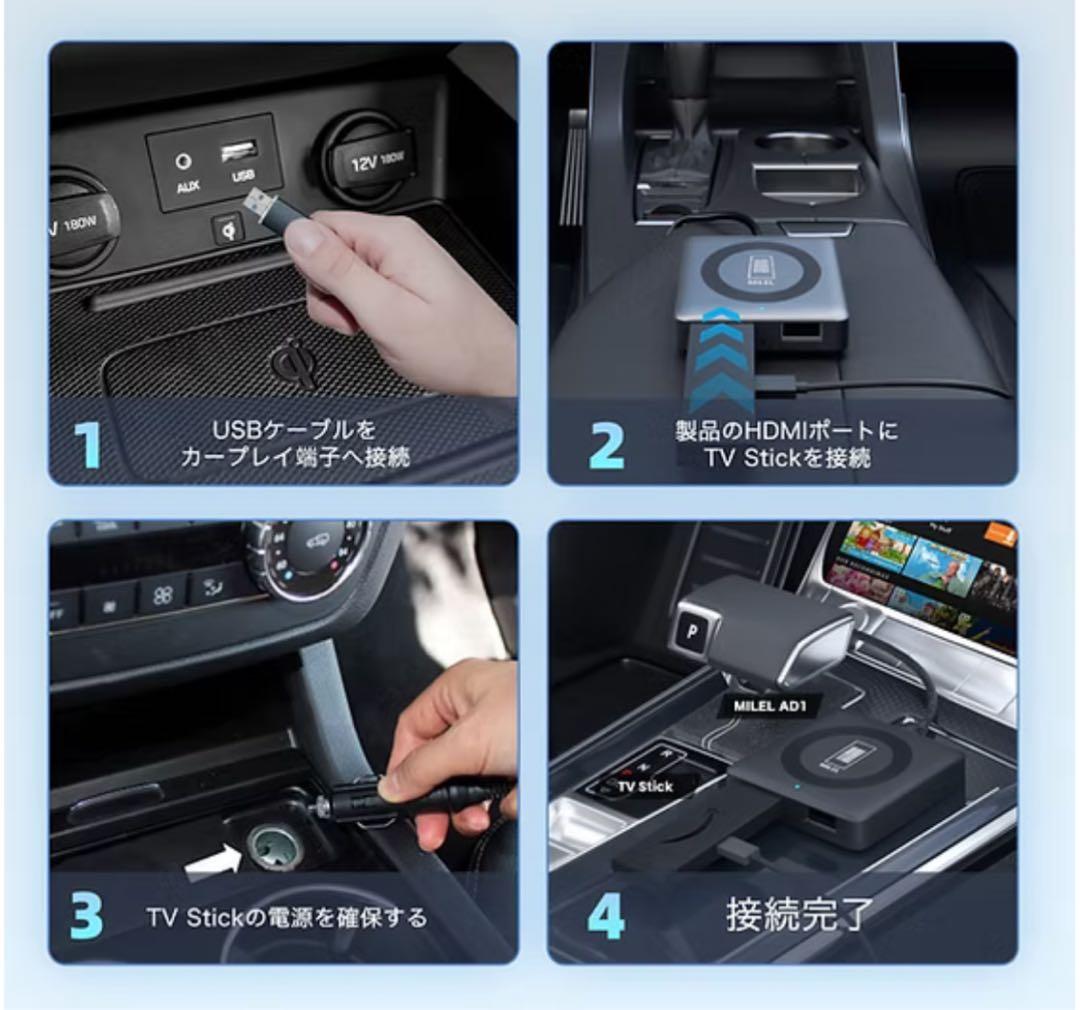 映像用ケーブル MILEL AD1 USB HDMI