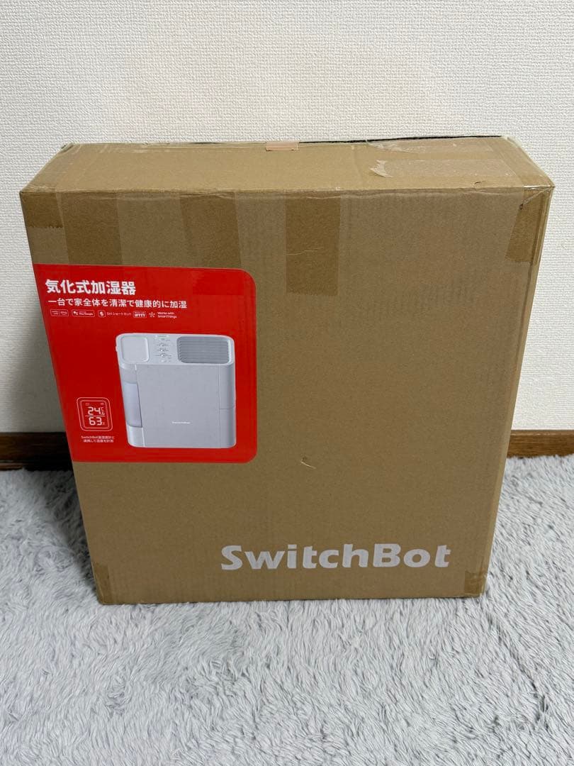 SwitchBot 加湿器 自動湿度調整 ホワイト