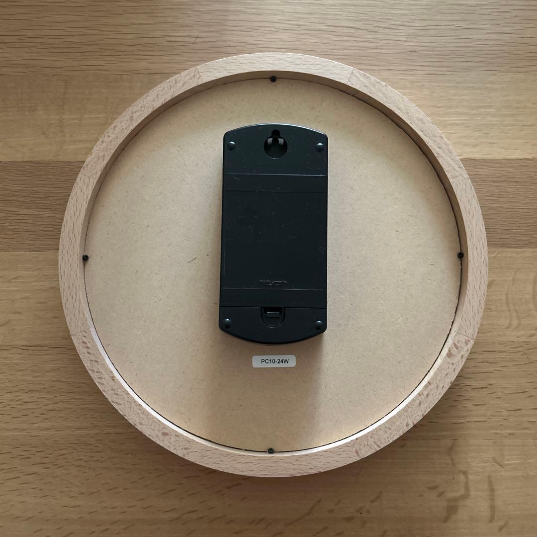 レムノス 掛け時計 カンパーニュ Campania ナチュラル 木製