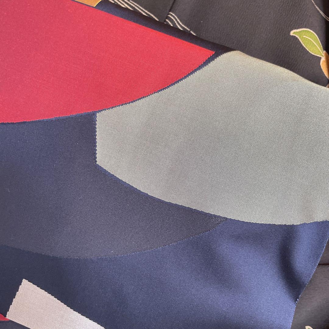 小紋　フルセット　あやめ　菊　流水　型染め　縮緬　お散歩　お買い物　着物　P4