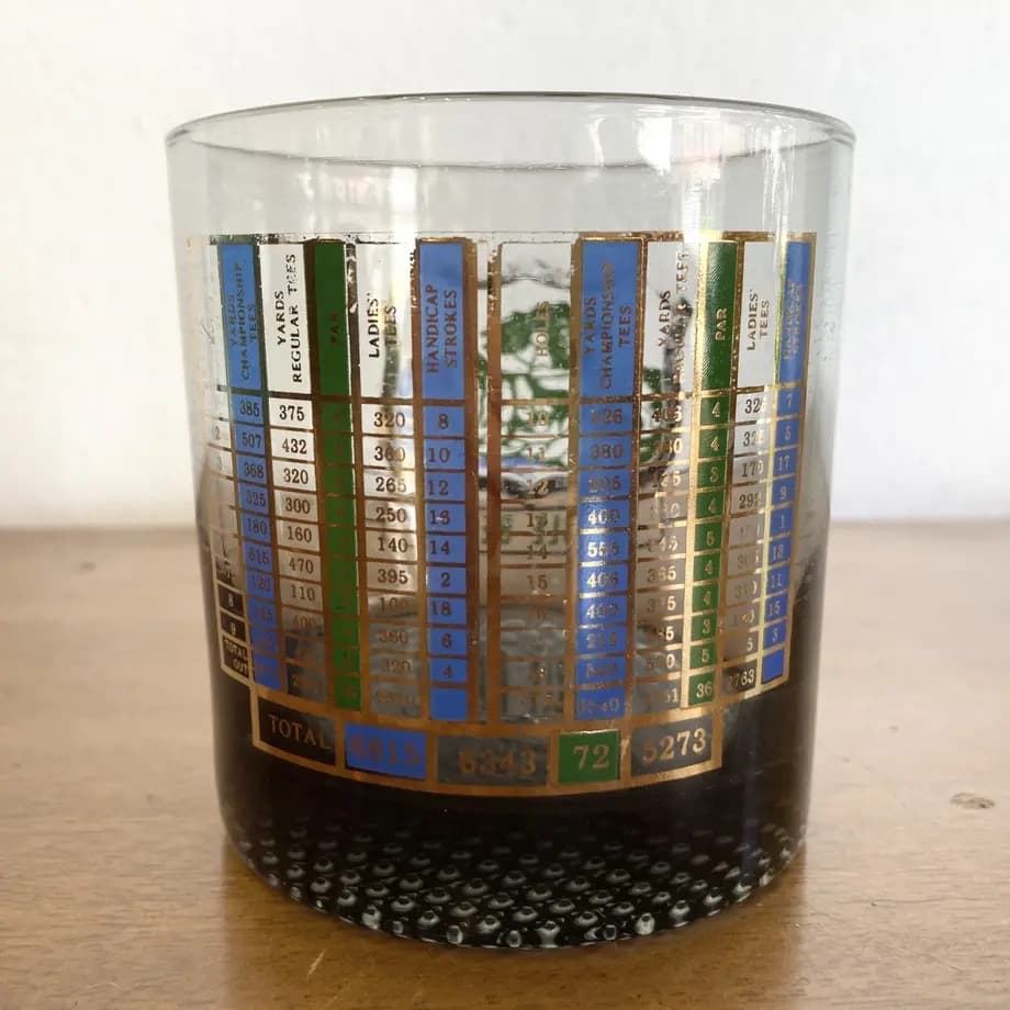 パブルビーチ　グラス