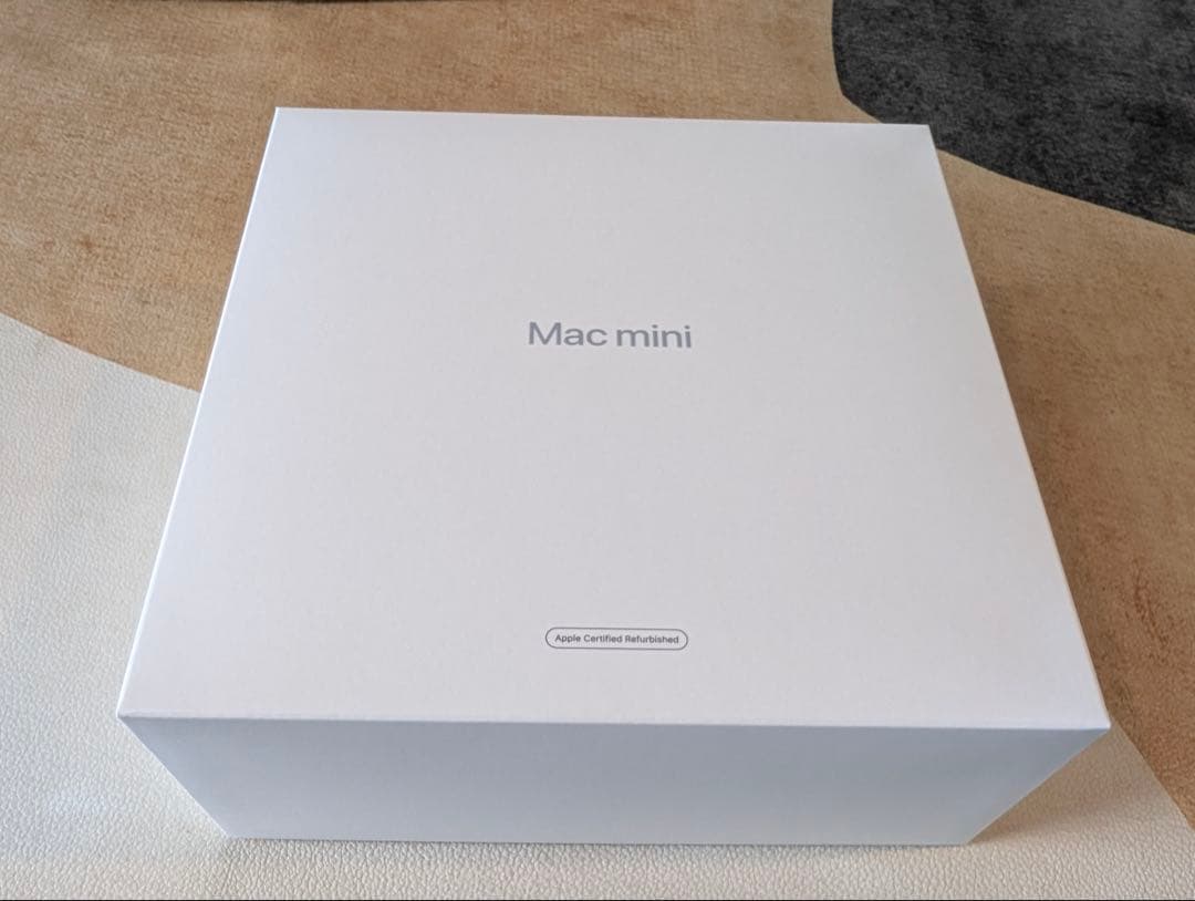 AppleMacmini シルバーM2 256GB 2023モデル