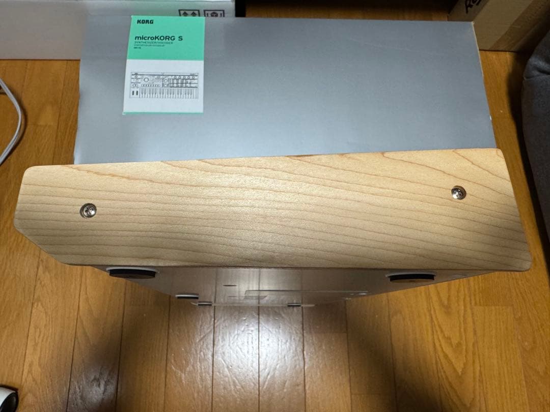 microKORG S ホワイト シンセサイザー ボコーダー KORG