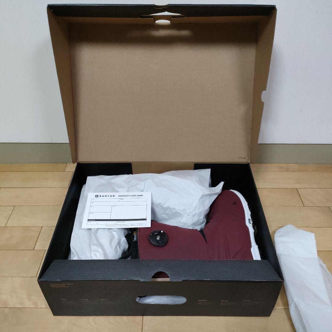 中古　23-24BURTON Ruler Wide BOA 27.5cmグラトリ