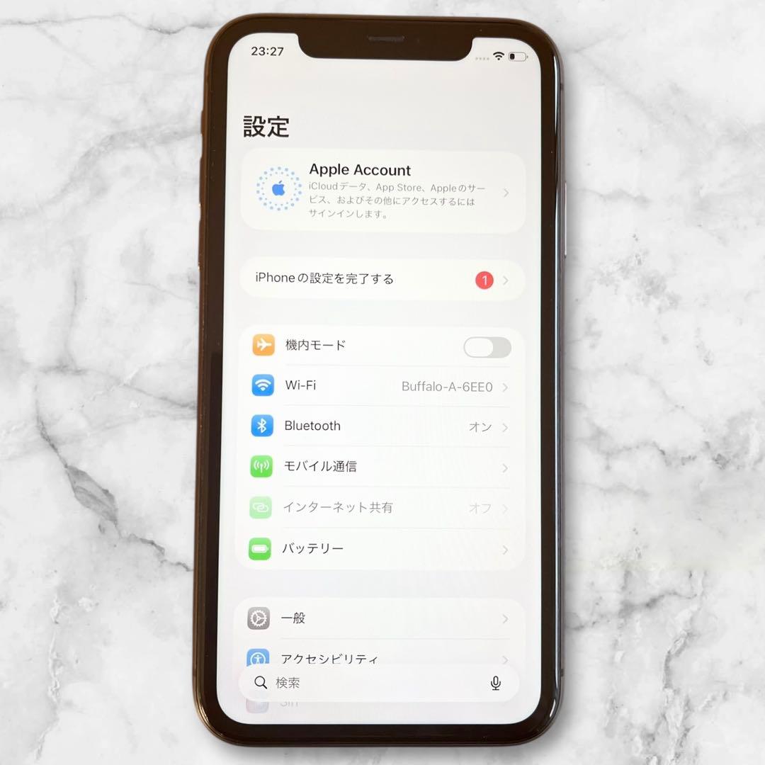 美品 箱あり iPhone11 本体 SIMフリー ブラック 128GB