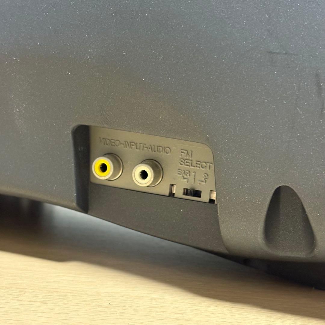 Panasonic TH-8U4 小型ブラウン管テレビ レトロ アンテナ付き