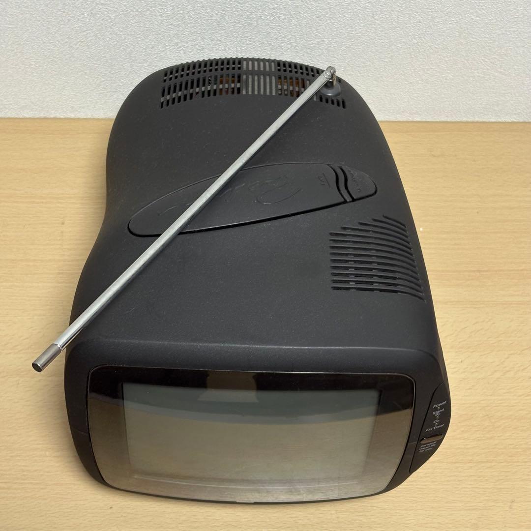 Panasonic TH-8U4 小型ブラウン管テレビ レトロ アンテナ付き