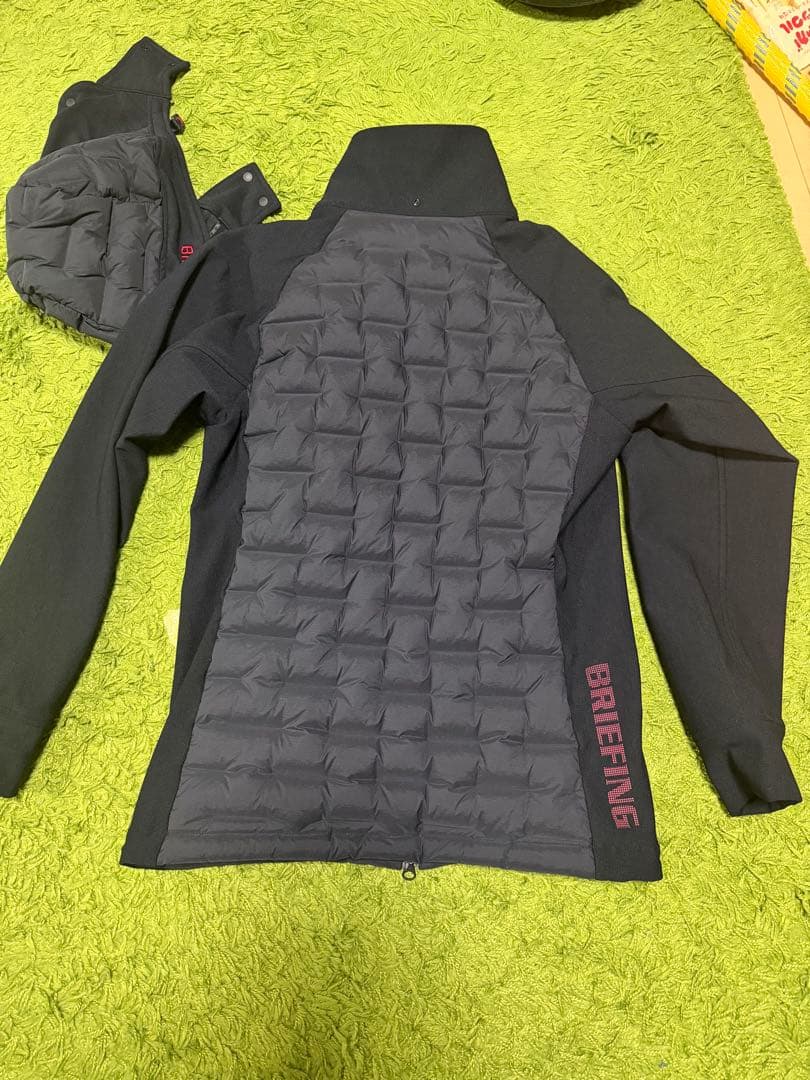 BRIEFING フード取り外し　中綿ジャケット　ブリーフィング