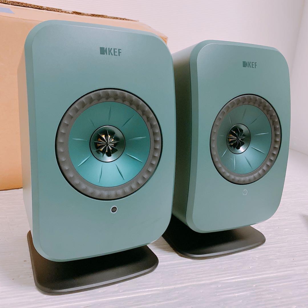 KEF LSX II LT ワイヤレススピーカー　スタンド付属