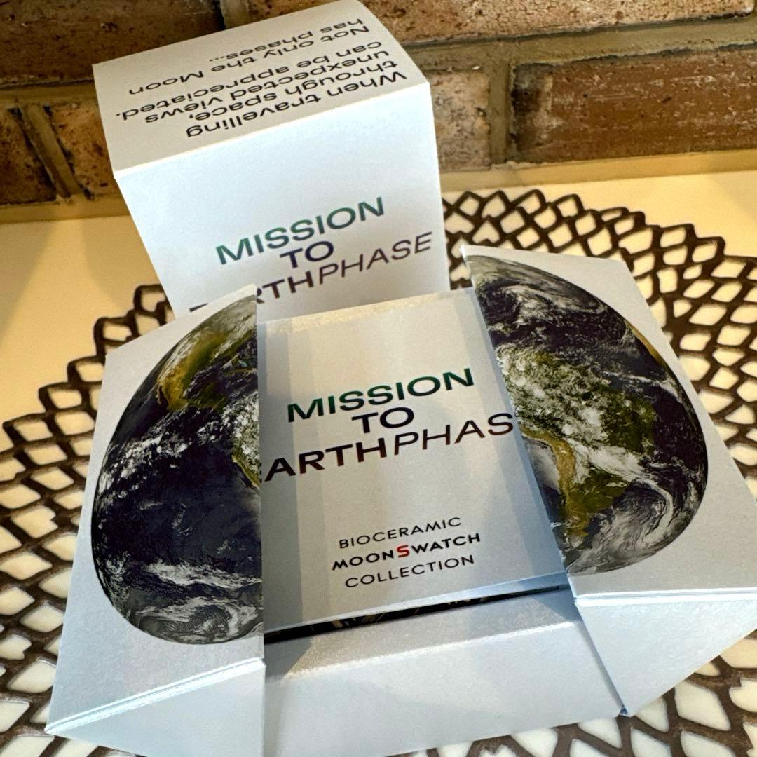 OMEGA X Swatch MISSION TO EARTHPHASE 新品