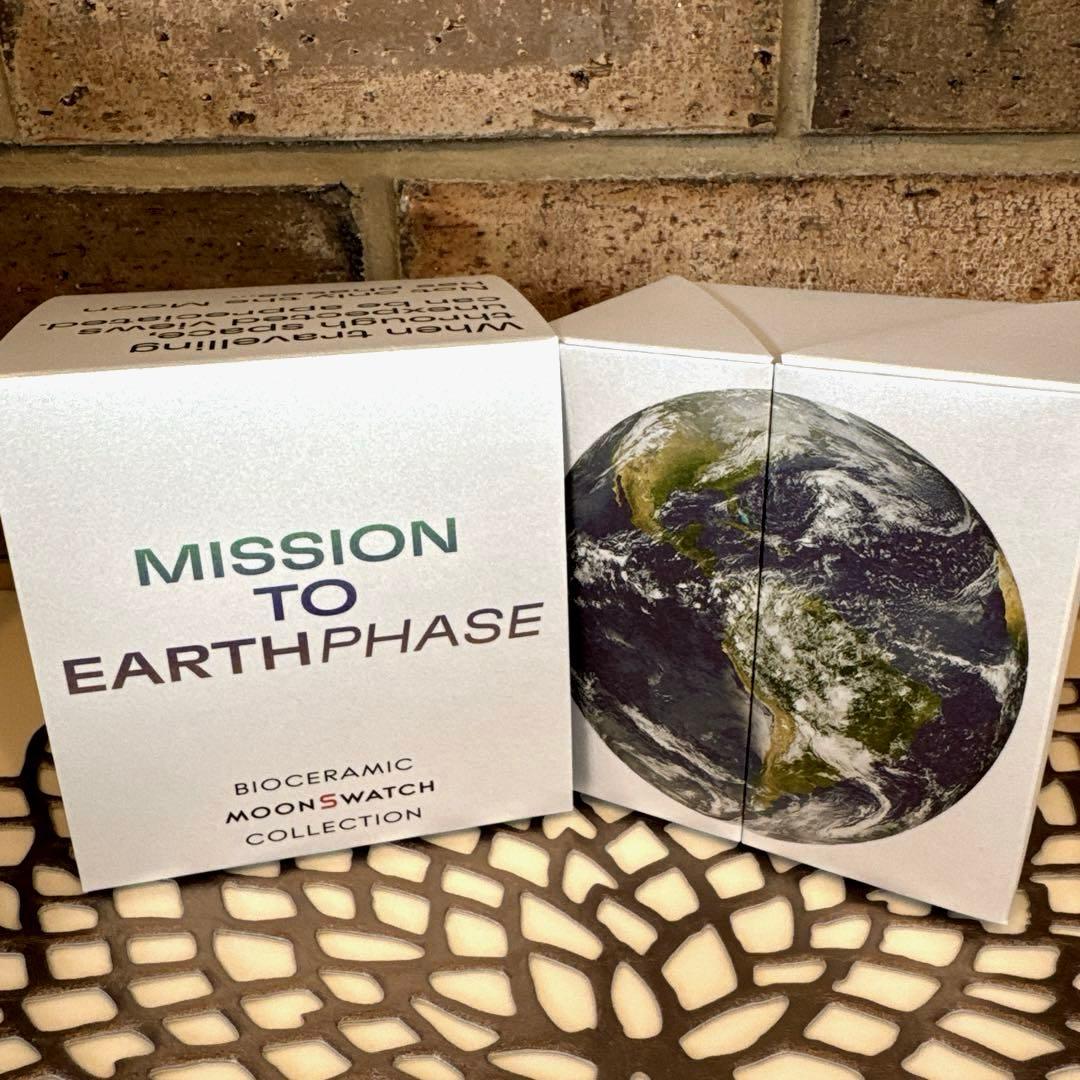 OMEGA X Swatch MISSION TO EARTHPHASE 新品