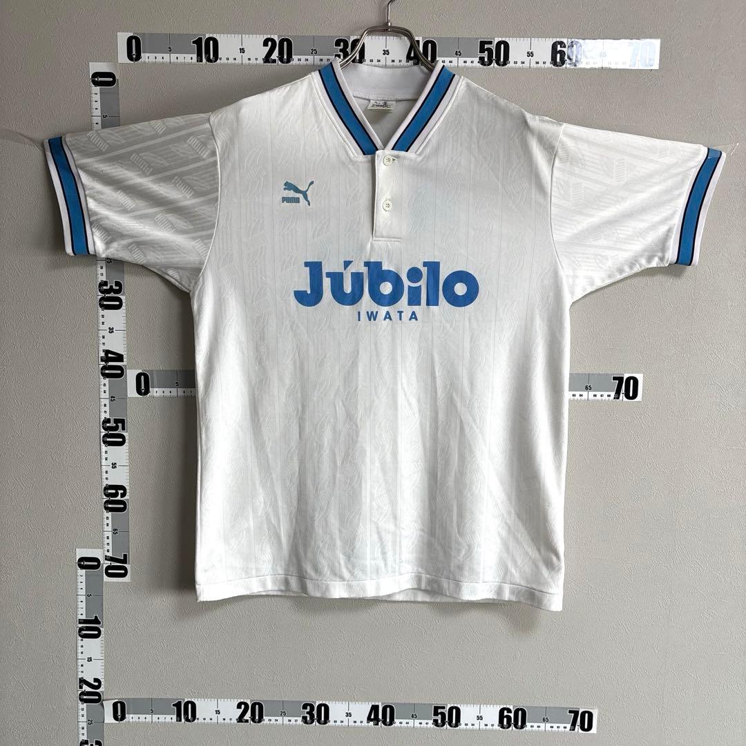 90s JUBILO ジュビロ磐田 プーマ ユニフォーム ゲームシャツ 白 L