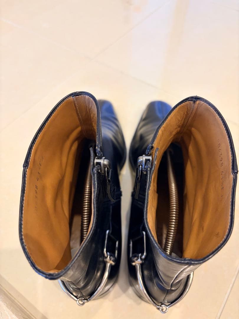 GUCCI グッチ　ホースビット サイドジップ　ブーツ 黒