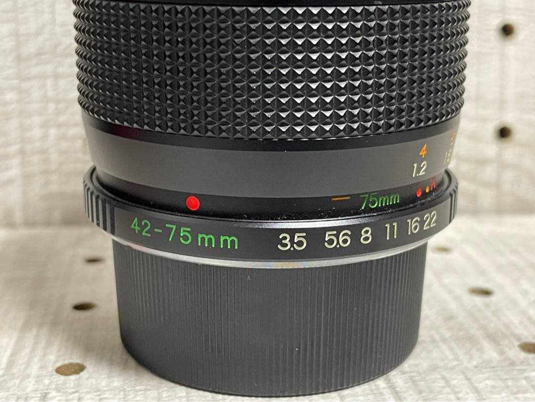 希少 YASHICA ML zoom lens 42-75 mm