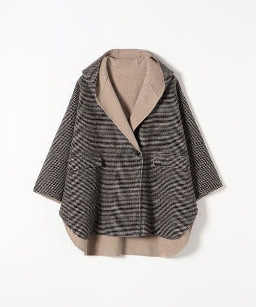 【未使用品】SHIPS any シップス リバー フーデット ミディ コート2