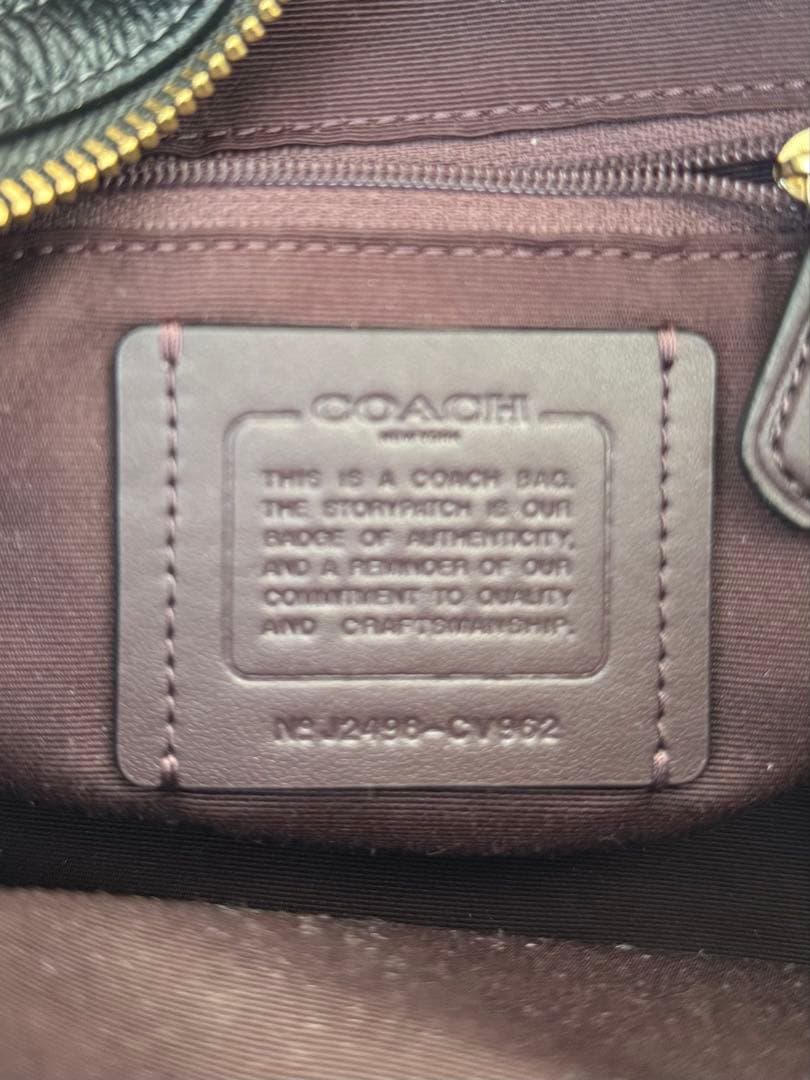 a*y様 中古美品　COACH コーチ　ローアンサッチェル　CV962