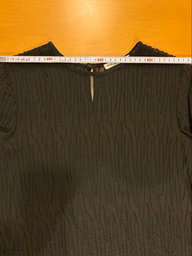 ミナペルホネン rain grass シルクブラウス