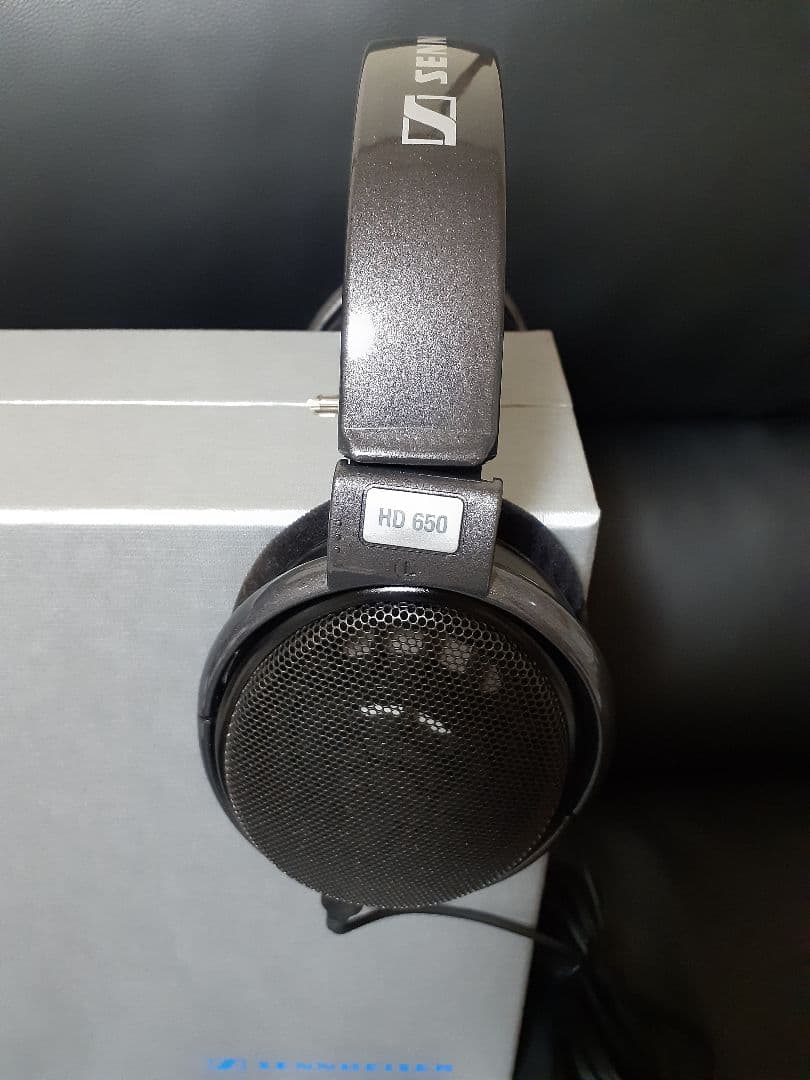 希少美品名機☆ゼンハイザー HD650 リファレンスクラス 箱保証書説明書