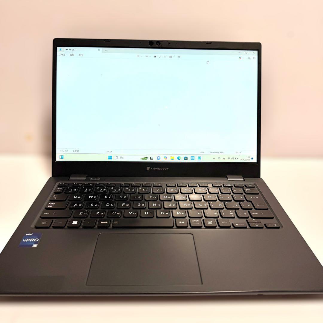 美品 dynabook G83/LW 2024年製 バッテリー最大容量99％