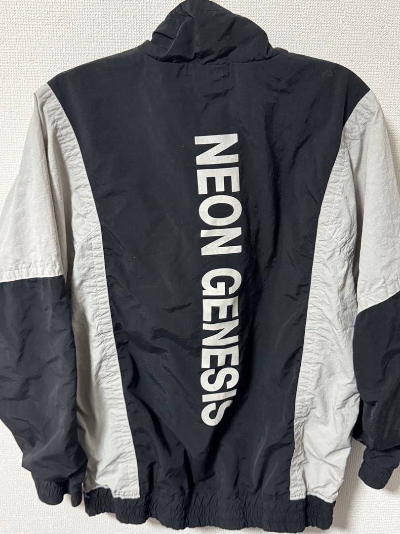 Evangelion NYLON JACKET RADIO EVA 古着 エヴァ