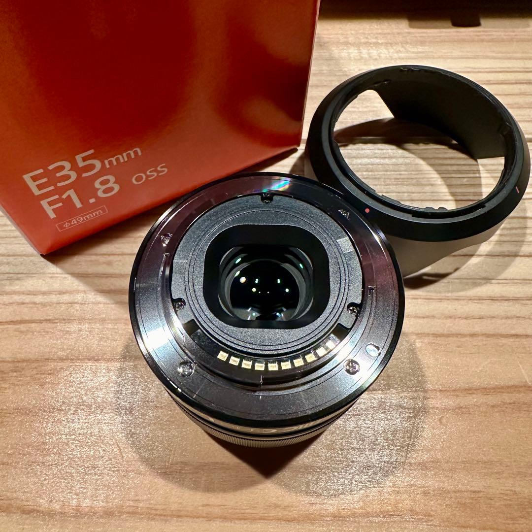 [美品] SONY 単焦点レンズ E35mm F1.8 ソニーEマウント 純正